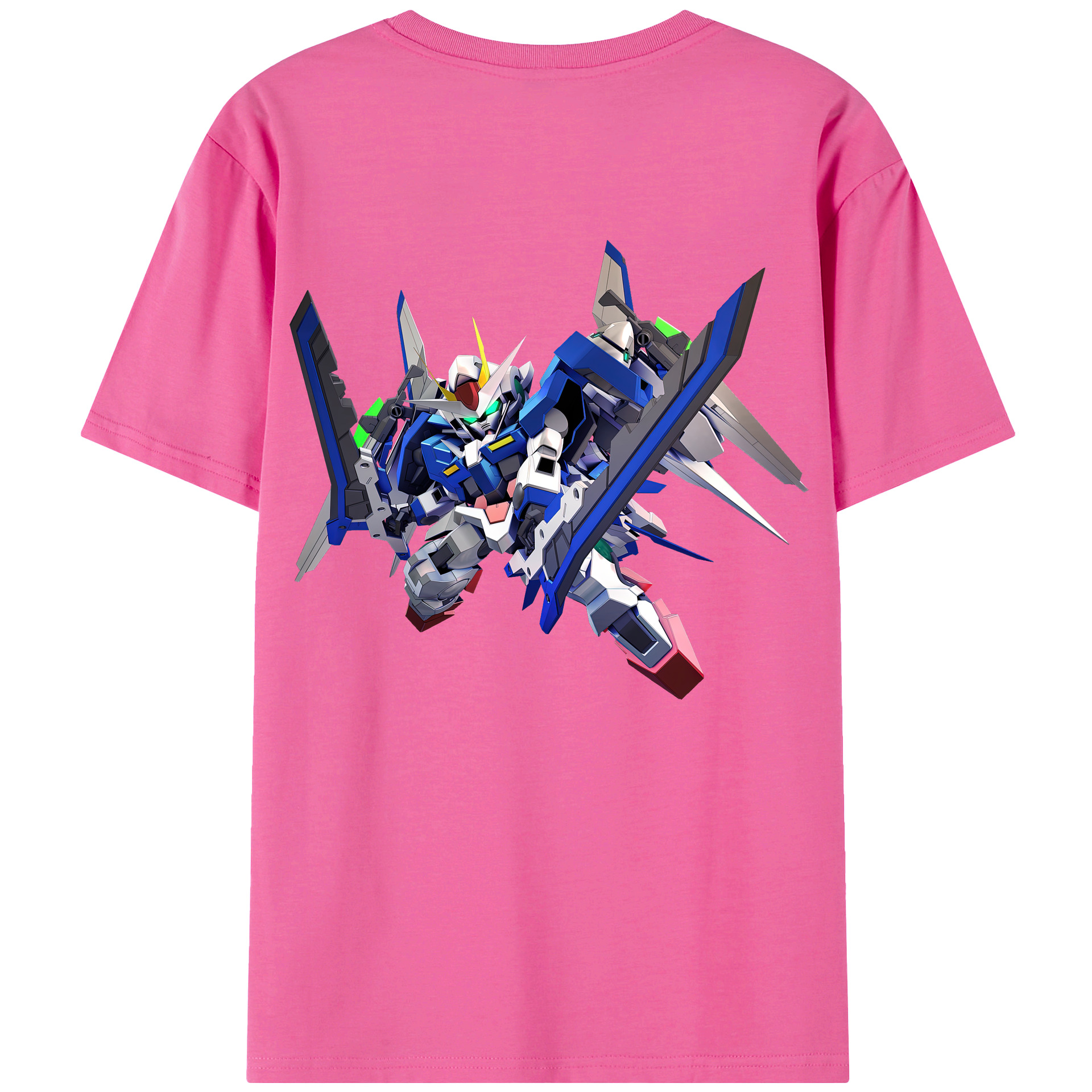 （画像用） 機動戦士ガンダム Mobile Suit Gundam レディース半袖Tシャツ(バックプリント)